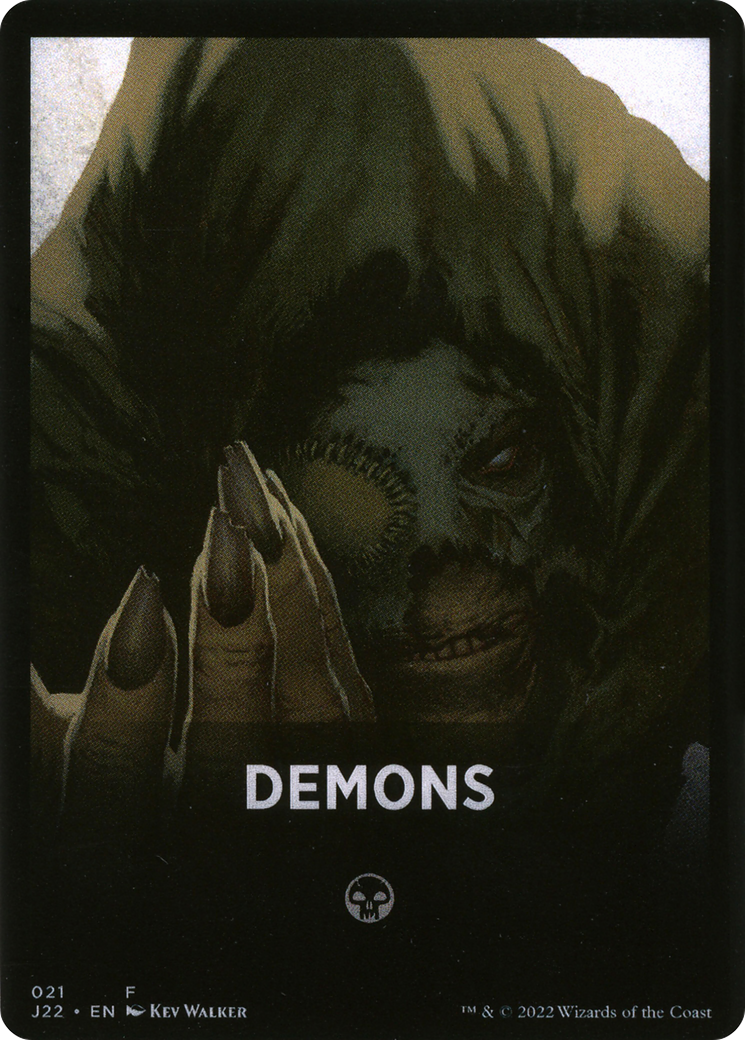 Demons Theme Card [Jumpstart 2022 Front Cards] | Gaming Infinity