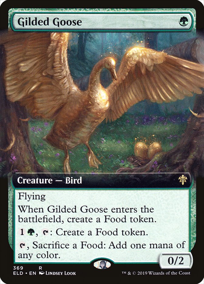 Gilded Goose (Extended Art) [Throne of Eldraine] | Gaming Infinity