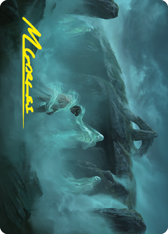 Fog on the Barrow-Downs Art Card (Gold-Stamped Signature) [The Lord of the Rings: Tales of Middle-earth Art Series] | Gaming Infinity