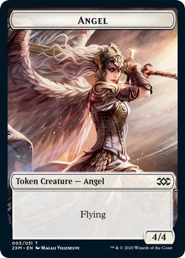 Angel // Elephant Double-sided Token [Double Masters] | Gaming Infinity