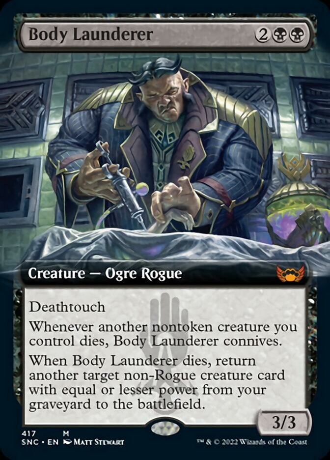 Body Launderer (Extended Art) [Streets of New Capenna] | Gaming Infinity