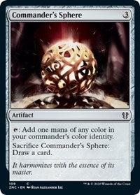 Commander's Sphere [Commander: Zendikar Rising] | Gaming Infinity