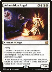 Admonition Angel [Zendikar Rising Commander] | Gaming Infinity