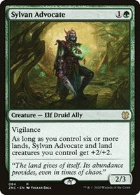 Sylvan Advocate [Zendikar Rising Commander] | Gaming Infinity