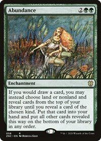 Abundance [Zendikar Rising Commander] | Gaming Infinity