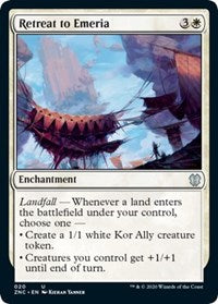 Retreat to Emeria [Commander: Zendikar Rising] | Gaming Infinity