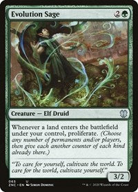 Evolution Sage [Zendikar Rising Commander] | Gaming Infinity