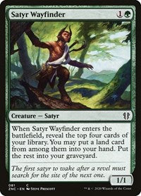 Satyr Wayfinder [Zendikar Rising Commander] | Gaming Infinity