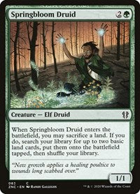 Springbloom Druid [Zendikar Rising Commander] | Gaming Infinity