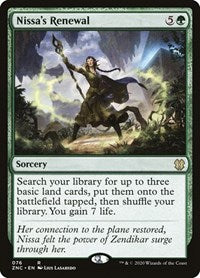 Nissa's Renewal [Zendikar Rising Commander] | Gaming Infinity