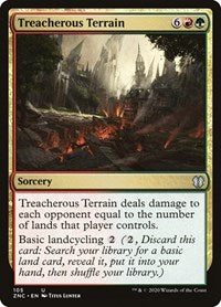 Treacherous Terrain [Zendikar Rising Commander] | Gaming Infinity