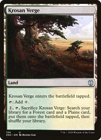 Krosan Verge [Zendikar Rising Commander] | Gaming Infinity