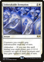 Unbreakable Formation [Ravnica Allegiance Promos] | Gaming Infinity