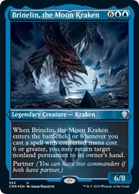 Brinelin, the Moon Kraken (Foil Etched) [Commander Legends] | Gaming Infinity