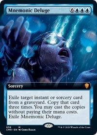 Mnemonic Deluge (Extended Art) [Commander Legends] | Gaming Infinity