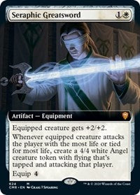 Seraphic Greatsword (Extended Art) [Commander Legends] | Gaming Infinity