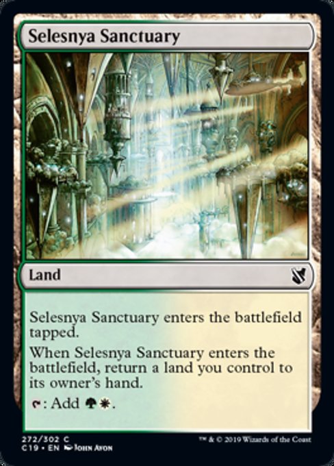 Selesnya Sanctuary [Commander 2019] | Gaming Infinity