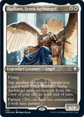 Radiant, Serra Archangel (Foil Etched) [Commander Legends] | Gaming Infinity