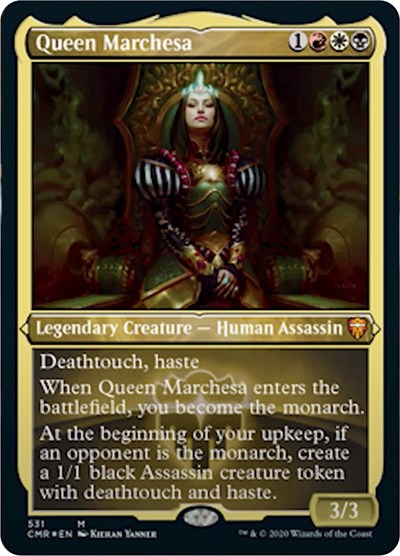 Queen Marchesa (Foil Etched) [Commander Legends] | Gaming Infinity