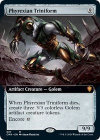 Phyrexian Triniform (Extended Art) [Commander Legends] | Gaming Infinity