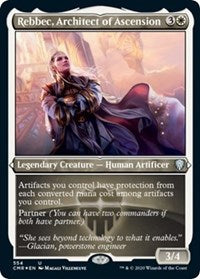 Rebbec, Architect of Ascension (Foil Etched) [Commander Legends] | Gaming Infinity