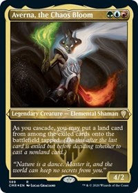Averna, the Chaos Bloom (Foil Etched) [Commander Legends] | Gaming Infinity