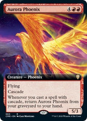 Aurora Phoenix (Extended Art) [Commander Legends] | Gaming Infinity