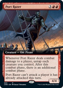 Port Razer (Extended Art) [Commander Legends] | Gaming Infinity