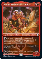 Kediss, Emberclaw Familiar (Foil Etched) [Commander Legends] | Gaming Infinity