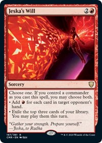 Jeska's Will [Commander Legends] | Gaming Infinity