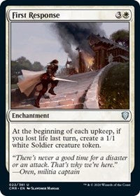 First Response [Commander Legends] | Gaming Infinity