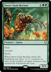 Sweet-Gum Recluse [Commander Legends] | Gaming Infinity