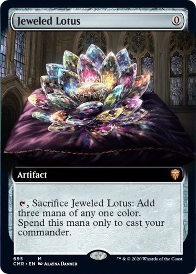 Jeweled Lotus (Extended Art) [Commander Legends] | Gaming Infinity