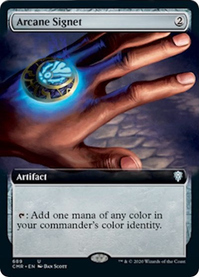 Arcane Signet (Extended Art) [Commander Legends] | Gaming Infinity