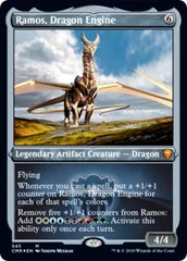 Ramos, Dragon Engine (Foil Etched) [Commander Legends] | Gaming Infinity