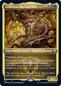 Colfenor, the Last Yew (Foil Etched) [Commander Legends] | Gaming Infinity