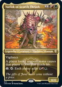 Yurlok of Scorch Thrash (Foil Etched) [Commander Legends] | Gaming Infinity