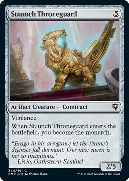 Staunch Throneguard [Commander Legends] | Gaming Infinity