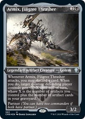 Armix, Filigree Thrasher (Foil Etched) [Commander Legends] | Gaming Infinity