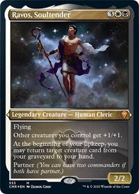 Ravos, Soultender (Foil Etched) [Commander Legends] | Gaming Infinity