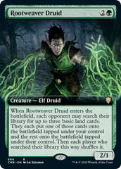 Rootweaver Druid (Extended Art) [Commander Legends] | Gaming Infinity