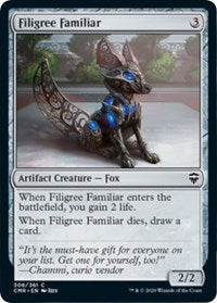 Filigree Familiar [Commander Legends] | Gaming Infinity