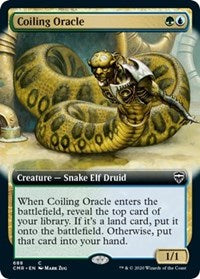 Coiling Oracle (Extended Art) [Commander Legends] | Gaming Infinity