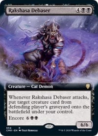 Rakshasa Debaser (Extended Art) [Commander Legends] | Gaming Infinity