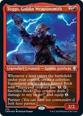 Toggo, Goblin Weaponsmith (Foil Etched) [Commander Legends] | Gaming Infinity