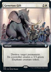 Generous Gift (Extended Art) [Commander Legends] | Gaming Infinity