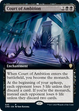 Court of Ambition (Extended Art) [Commander Legends] | Gaming Infinity