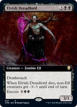 Elvish Dreadlord (Extended Art) [Commander Legends] | Gaming Infinity