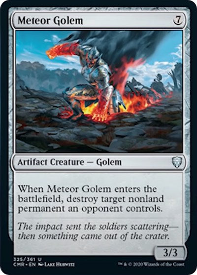 Meteor Golem [Commander Legends] | Gaming Infinity