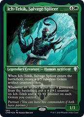 Ich-Tekik, Salvage Splicer (Foil Etched) [Commander Legends] | Gaming Infinity